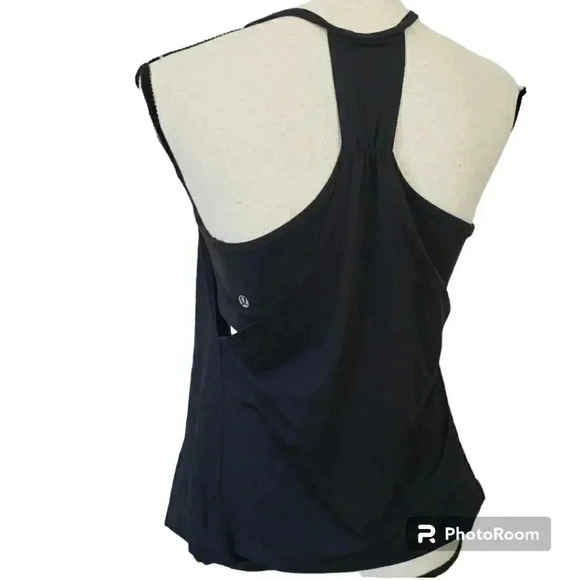 Lululemon Athletica No Limit Black Bra Tank Top - Picture 4 of 10